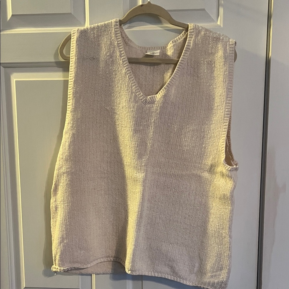 Old Navy vintage Women's Ivory sweater vest